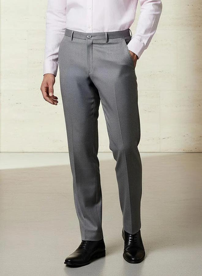 سبلاش فيڤ Men Straight Fit Formal Trousers
